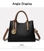 Soft PU Leather Handbag for Women – Luxury Designer Shoulder Tote - Samanta Factory