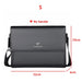 Men’s Business Briefcase – PU Leather Shoulder & Crossbody Bag SF
