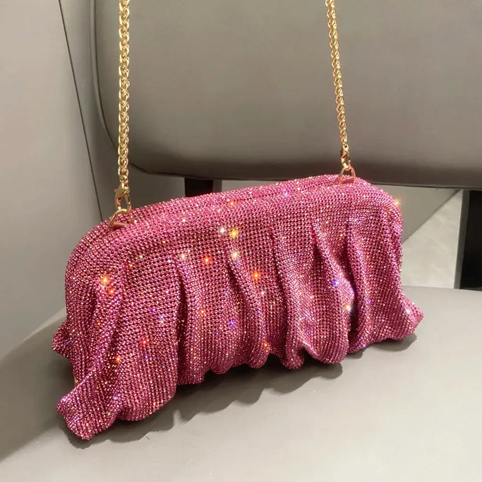 Metallic Clutch Bag – Shiny Casual for Women SF