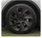 4PCS 19 Inch Cyclone Style Wheel Covers for Tesla Model Y (2020-2024) Right & Left Automobile Accessories Hubcaps Replacement - Samanta Factory