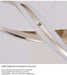 Modern LED Pendant Light – Polished Chrome with Remote Dimming - Samanta Factory