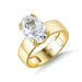 Moissanite Wedding Band Ring – 4.5CT D-Color 925 Sterling Silver SF