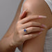 Moissanite Ring – D Color VVS1 Sterling Silver SF