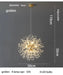 Crystal Dandelion Pendant Light – Modern LED Chandelier for Living Room, Restaurant & Bar Samanta Factory