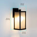 Vintage Outdoor LED Wall Light IP65 – Waterproof Aluminum Garden Porch Sconce SF