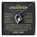 Heart Knot Pendant Necklace – Sparkling Zircon Gift for Daughters SF