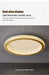 Luxury LED Ceiling Light – Modern Surface-Mounted Fixture for Living Spaces - Samanta Factory