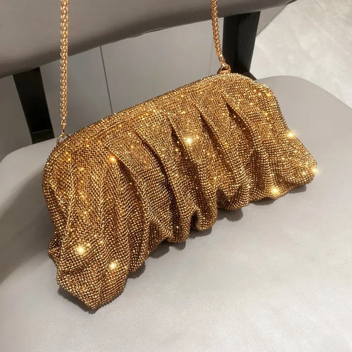 Metallic Clutch Bag – Shiny Casual for Women SF