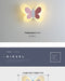 Butterfly Wall Lamp – Colorful LED Acrylic Light for Kids’ Room & Nursery - Samanta Factory