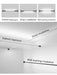 Modern Linear LED Wall Lamp – Black & White Minimalist Skyline Design - Samanta Factory