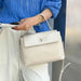 Women’s  Leather Shoulder Bag – Compact Casual Satchel SF