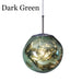 Modern Pendant Light – Energy-Saving LED Cord Fixture with Iron Finish - Samanta Factory