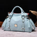 PU Leather Bucket Bag – Soft Casual Design with Zipper Closure SF