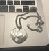Custom Logo Necklace – Personalized  Engraved Pendant Chain SF