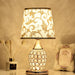 Crystal Table Lamp – Elegant Bedside Light with Polished Chrome Finish - Samanta Factory