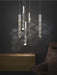 Modern Pendant Light – Luminous Acrylic with Brushed Aluminum Finish - Samanta Factory