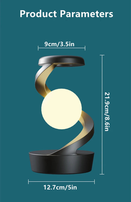 Floating Table Lamp – Hand-Wave Control & RGB Night Light Sf