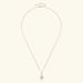 Moissanite Pendant Necklace – D Color VVS1 Twisted Design SF