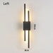 Contemporary Black & Gold LED Wall Lamp – Up & Down Light for Modern Interiors - Samanta Factory