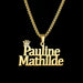 Custom Name Crown Necklace- Trendy Crown Name Necklace in Gold, Silver & Rose Gold SF