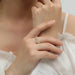 Elegant 925 Sterling Silver Moissanite Wedding & Engagement Ring for Women SF