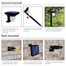 Solar Garden Light – Motion Sensor LED with Triple Modes and IP65 Weatherproof Design - Samanta Factory