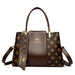 Luxury Fashion Print Handbag – Large Capacity Soft Leather Shoulder & Crossbody Bag for Women - Samanta Factory