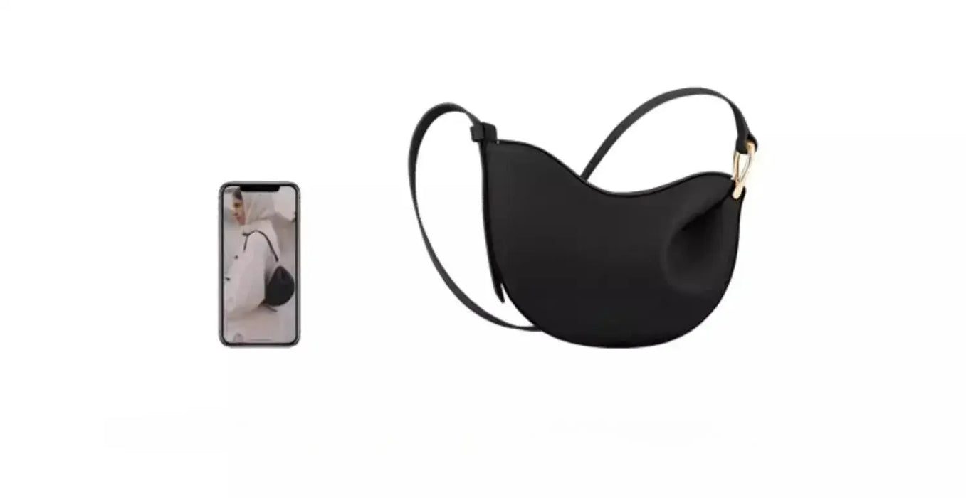 Patent Leather Rectangle Bag – Sleek Minimalist for Women SF