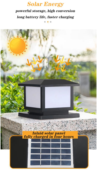 Solar LED Wall Light – Waterproof 4-Color Emergency Outdoor Lamp - Samanta Factory
