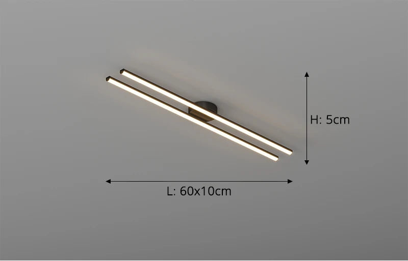 Modern LED Ceiling Light – Adjustable Dimmable Fixture for Kitchen, Bedroom, and Living Spaces - Samanta Factory