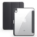 iPad Case with Pen Holder – Trifold PU Leather & Clear Acrylic Hard Back Stand Cover SF