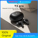 Black wireless Bluetooth 5.4 earbuds with charging case, smart touch control, and waterproof design, placed on a modern background

