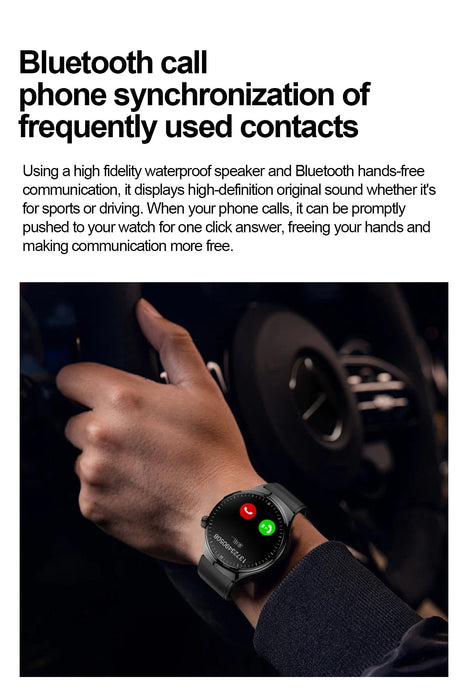 Health Smartwatch – Advanced ECG & Body Composition Analysis SF