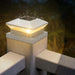 Bright LED Solar Post Light for Outdoor Fence and Garden