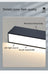 Modern LED Ceiling Light – Sleek Aluminum Design for Home Interiors - Samanta Factory