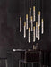 Modern Pendant Light – Luminous Acrylic with Brushed Aluminum Finish - Samanta Factory
