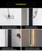 Outdoor LED Wall Light with Motion Sensor – IP65 Waterproof Aluminum Lamp for Porch, Garden, Garage, Villa - Samanta Factory