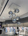 Modern Pendant Light – Energy-Saving LED Cord Fixture with Iron Finish - Samanta Factory