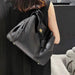 Leather Satchel Bag – Soft Casual Crossbody Style SF