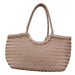 Hand-Woven Tote Bag – French Style Basket Shoulder Bag SF