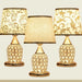 Crystal Table Lamp – Elegant Bedside Light with Polished Chrome Finish - Samanta Factory