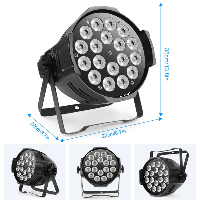 DMX Stage Light – High-Power RGBW LED for Professional Events - Samanta Factory