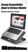 Laptop Cooling Pad – 6-Fan Ultra-Quiet Airflow for 13–18" Notebook - Samanta Factory