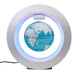 Floating Moon Globe Lamp – O-Type Magnetic Frame with LED Night Light - Samanta Factory
