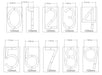 LED House Numbers – Backlit Stainless Steel Address Sign SF