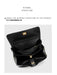 Microfiber Leather Shoulder Bag – Large Square with Lock SF