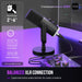 Dynamic USB/XLR Microphone – Cardioid with RGB Lighting & Noise Reduction SF