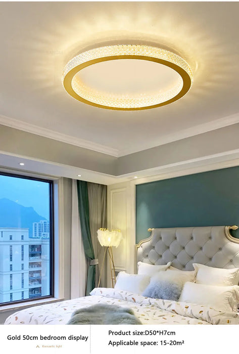 Luxury LED Ceiling Light – Modern Surface-Mounted Fixture for Living Spaces - Samanta Factory
