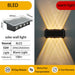 Solar Wall Light – IP65 Waterproof Warm LED for Outdoor Facades - Samanta Factory