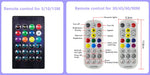 Outdoor LED String Lights – Multi-Color App & Remote Control - Samanta Factory